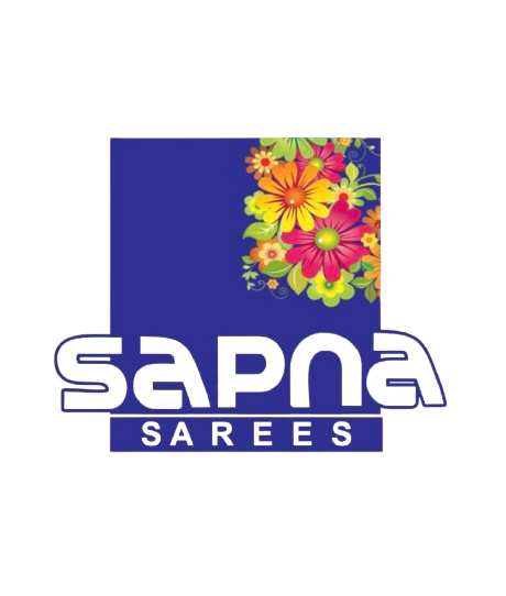 Sapna Sarees logo — the brand of MD Textiles, Surat